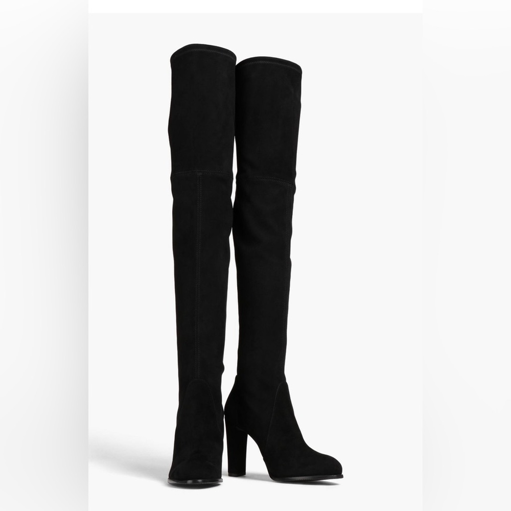 Stuart Weitzman Black Over the Knee Boots size 5.5 M
